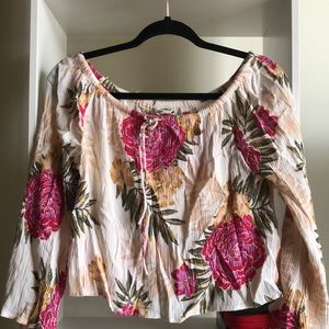 Billabong off shoulder summer top